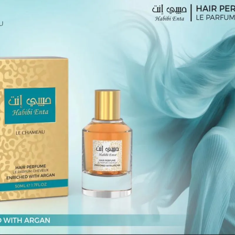 Perfume para el cabello