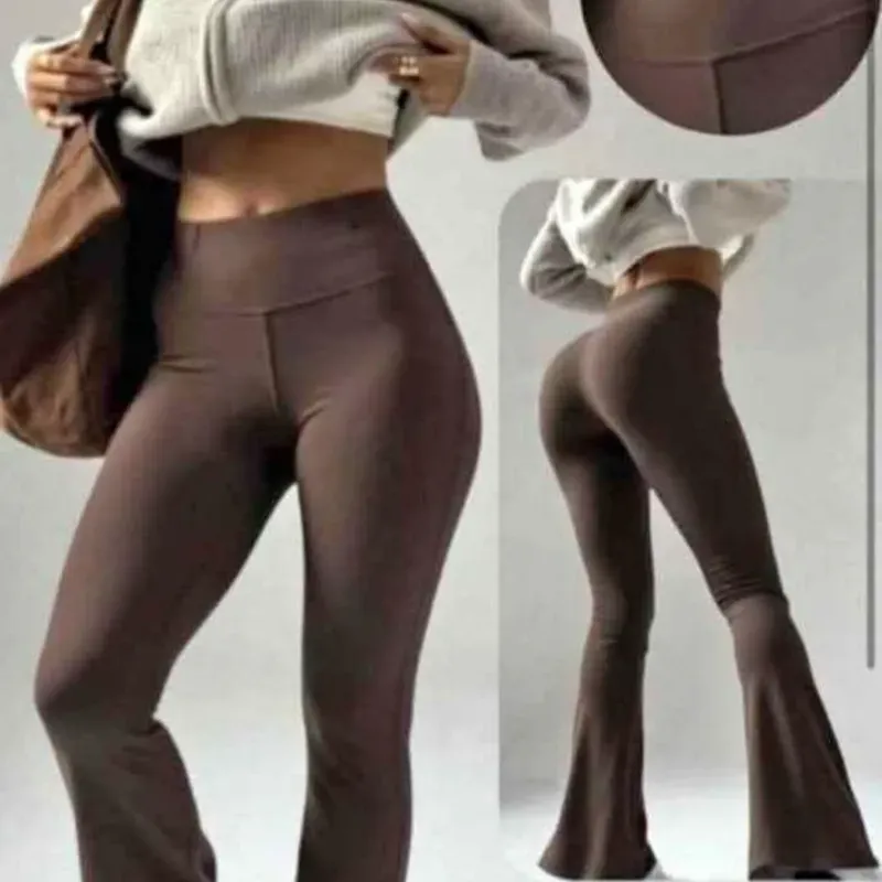 Licra campana elastizada d mujer color entero