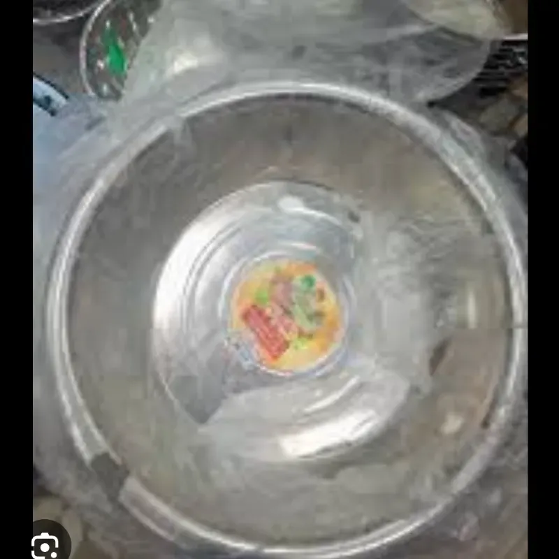 Bol de acero inoxidable