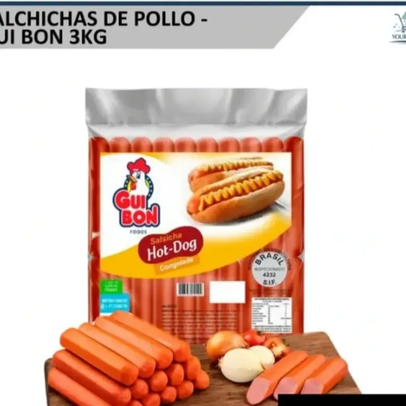 Salchichas de Pollo 3kg