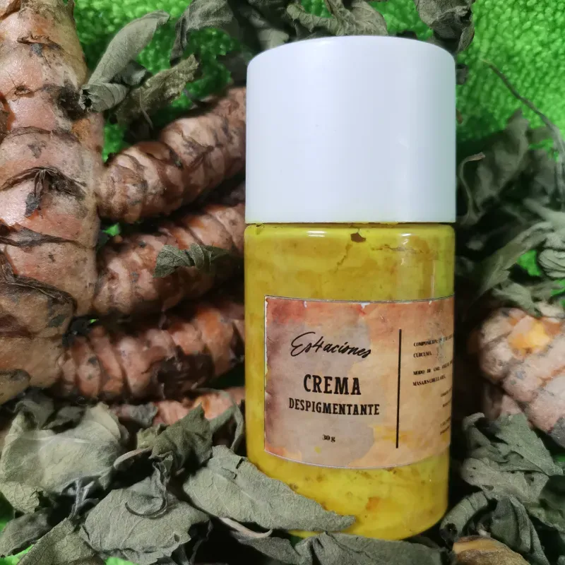 Crema Aclarante. Cúrcuma