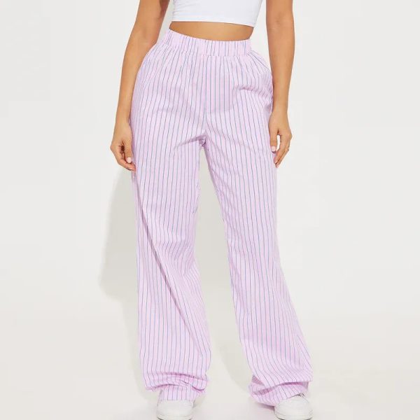 Pantaloneta rosada rayas