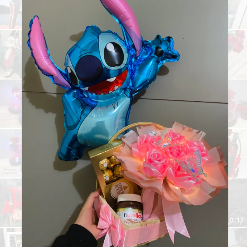 Bandeja en forma de corazón 