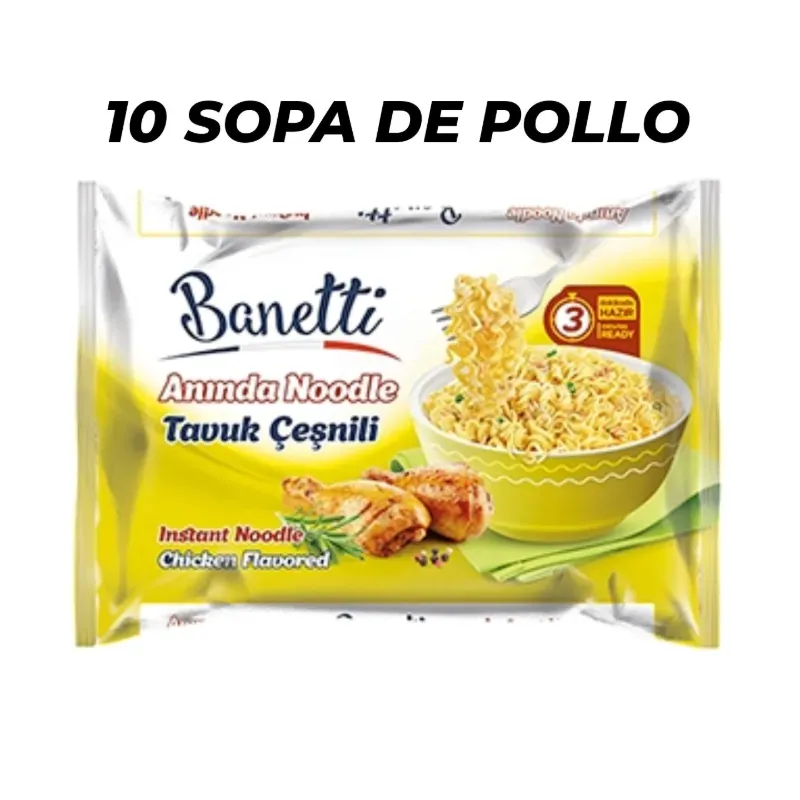 10 SOPA DE POLLO 