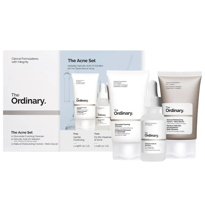 The Ordinary Set para acné