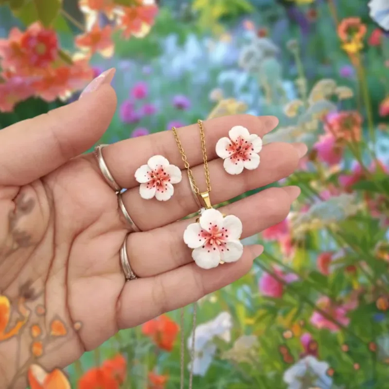 ✨Juego de Sakuras Blancas✨