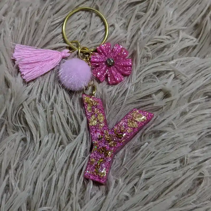 Llaveros con iniciales