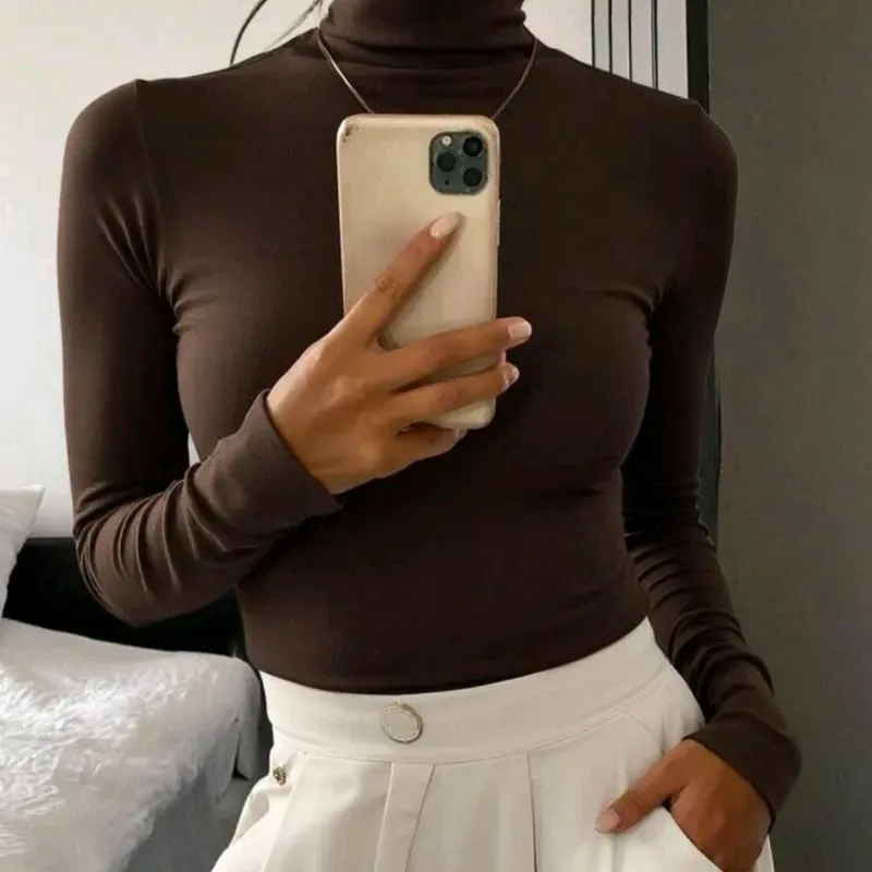 Camiseta Livesso/ Marrón Chocolate