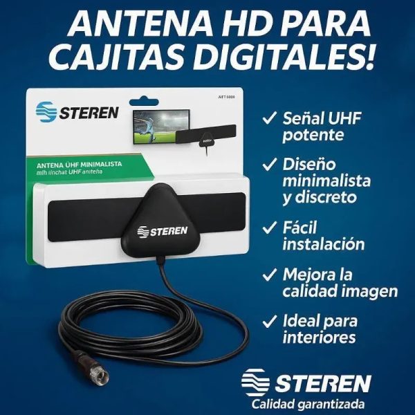 ANTENA HD PARA CAJA DECODIFICADORA (G&Y)