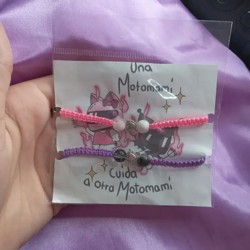 Pulseras amigas Kuromi · Hello Kitty