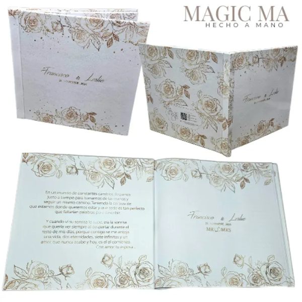 LIBRO DE FIRMAS BODA