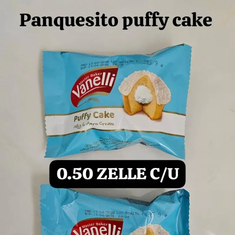 Panquesitos Puffy Cake