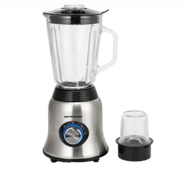 Licuadora PREMIER 1,5 litros vaso de cristal
