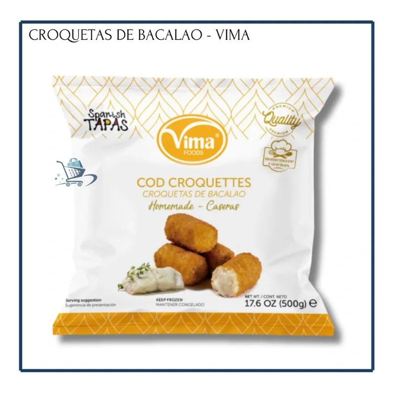 Croquetas de Bacalao - Vima (500g)