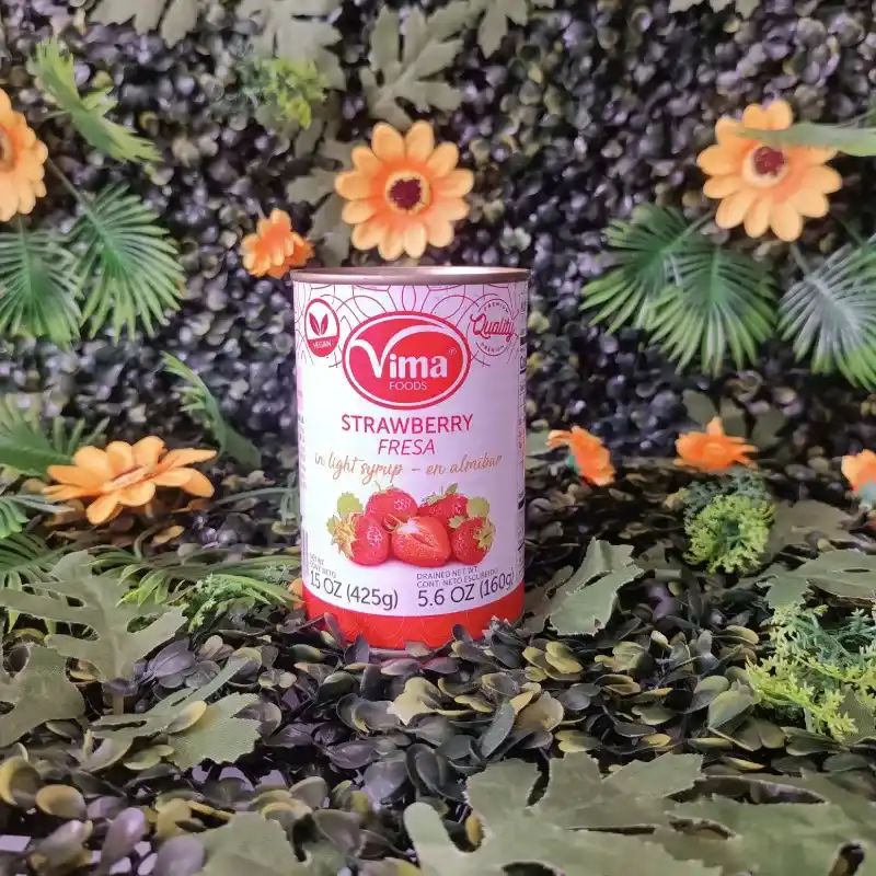 Fresas en almíbar