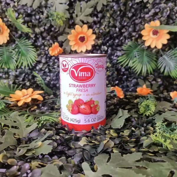 Fresas en almíbar
