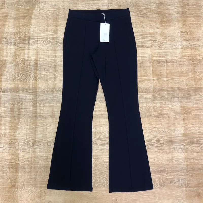 Legging Mango color azul oscuro