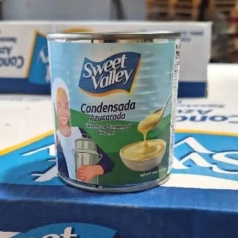 Leche condensada lata