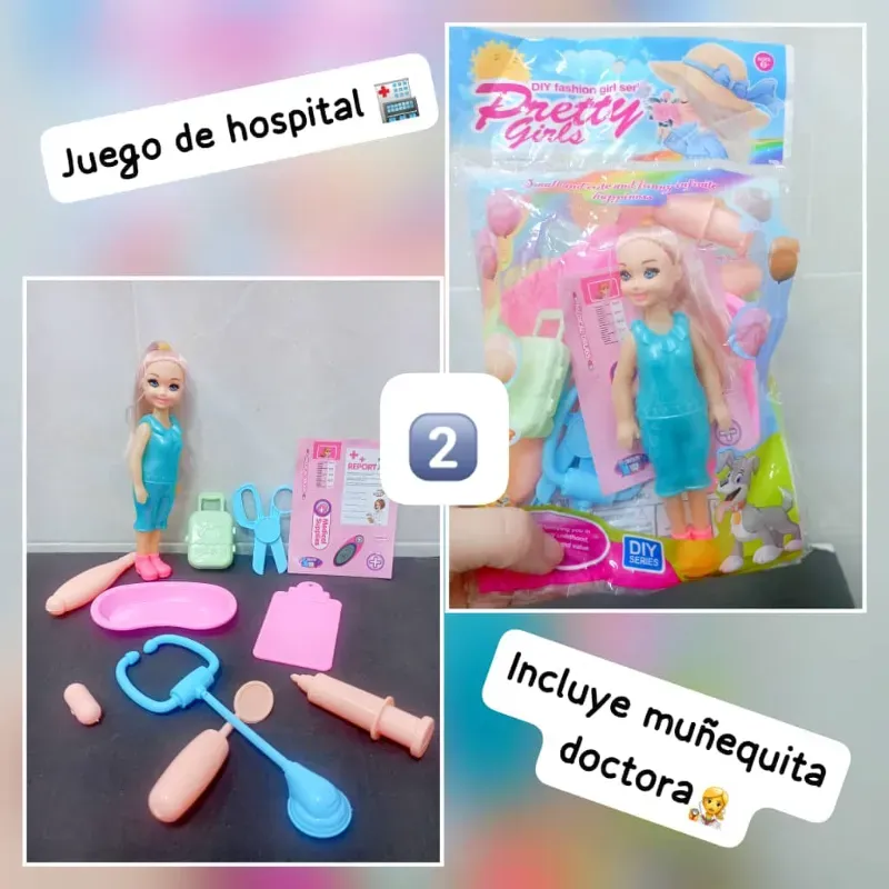 JUEGO DE DRA + MUÑECA