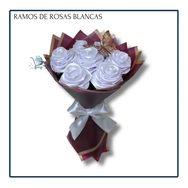 Ramo de Rosas Blancas