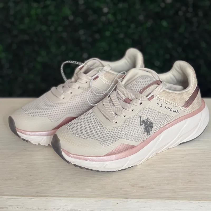 Polo zapatillas rosadas