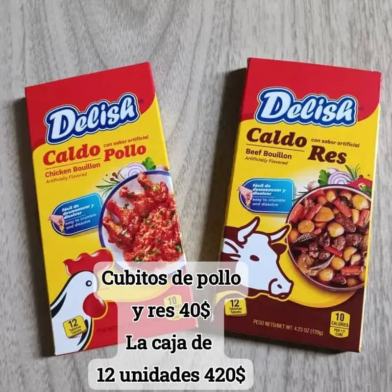 Pastillitas de pollo y res