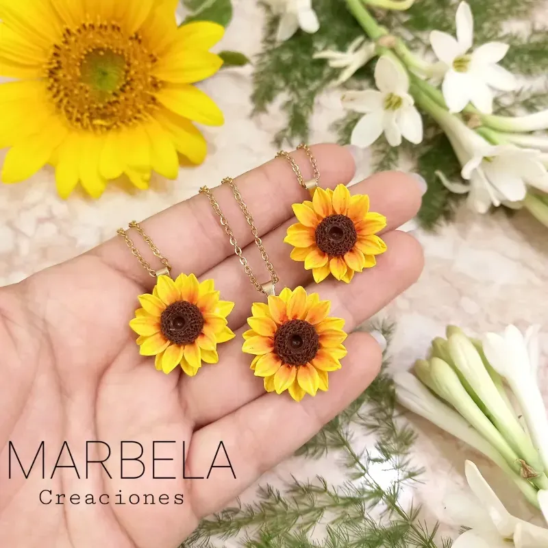 ✨Cadena de Girasol✨