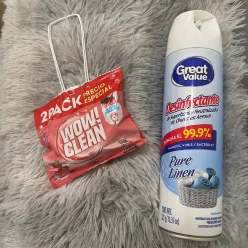  Kit WOW! CLEAN + Great Value Pure Linen Limpieza profunda, frescura textil.