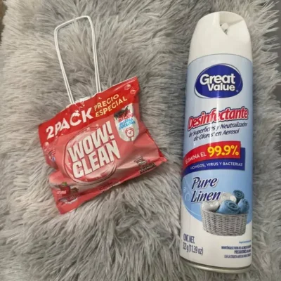  Kit WOW! CLEAN + Great Value Pure Linen Limpieza profunda, frescura textil.