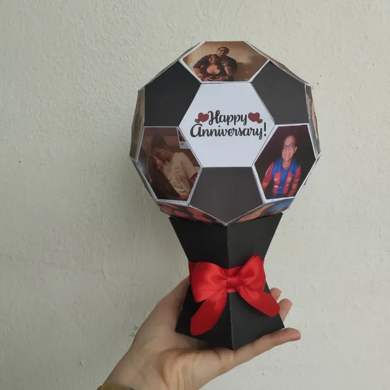 PELOTA DE FUTBOL CON FOTOS