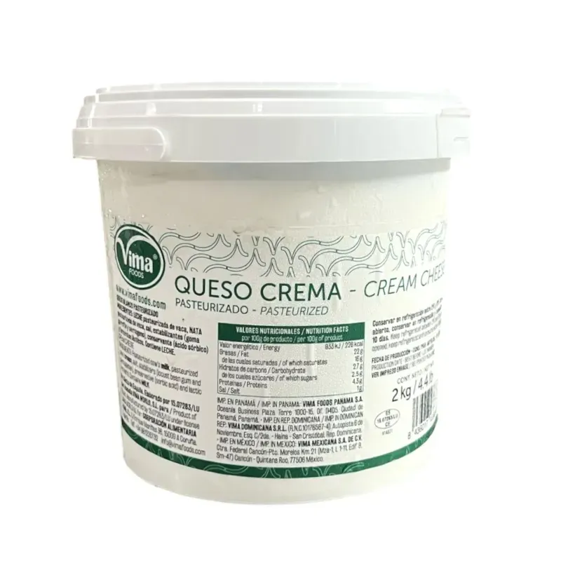 Queso Crema Vima 2kg