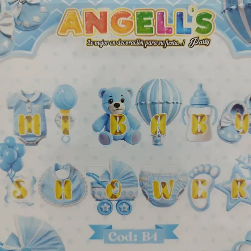 ‼️Banderilla cartel My Baby Shower (revelacion de sexo)‼️