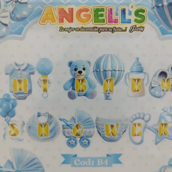 ‼️Banderilla cartel My Baby Shower (revelacion de sexo)‼️