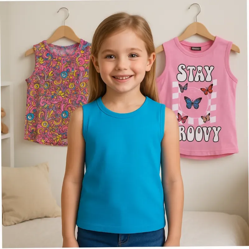 Conjunto de camisetas para niñas