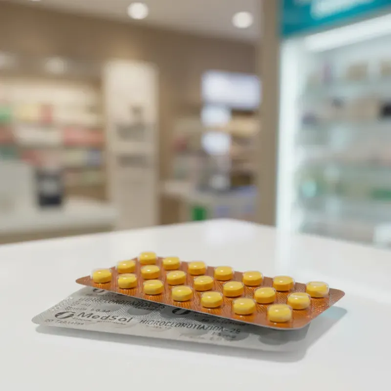 Hidroclorotiazida (25mg ,20t)(vence 01/28)