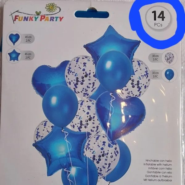 Set de 14 globos