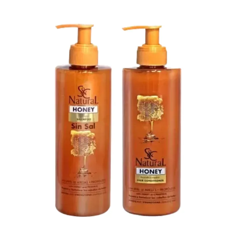 S&C NATURAL HONEY SIN SAL 400ML ( 2 PCS)