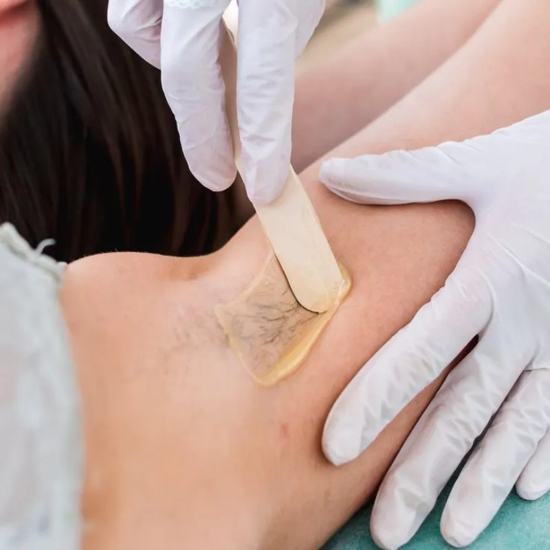 Depilación de axilas