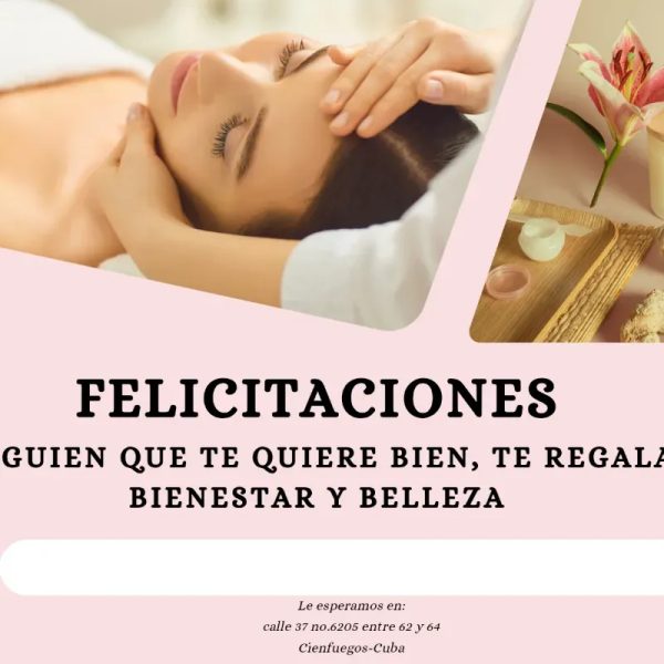 Tarjeta de regalo.