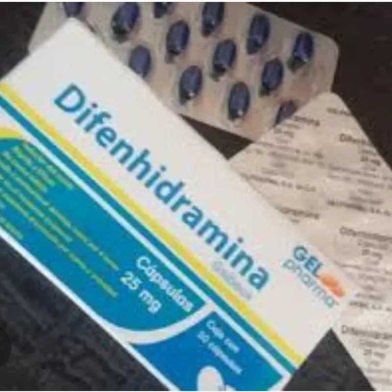 Benadrilina de 25 mg de 15 Cápsulas
