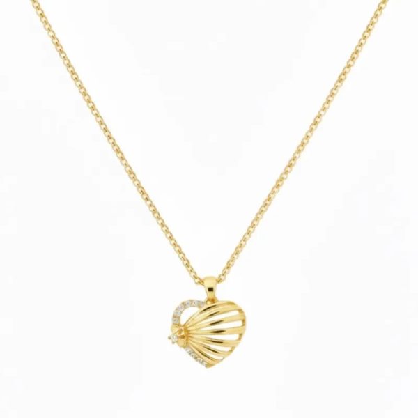 Cadena con dije de corazón