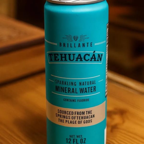 Agua Gaseada de Lata
