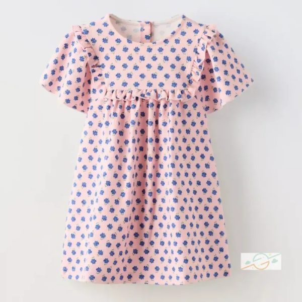Vestido rosa ZARA