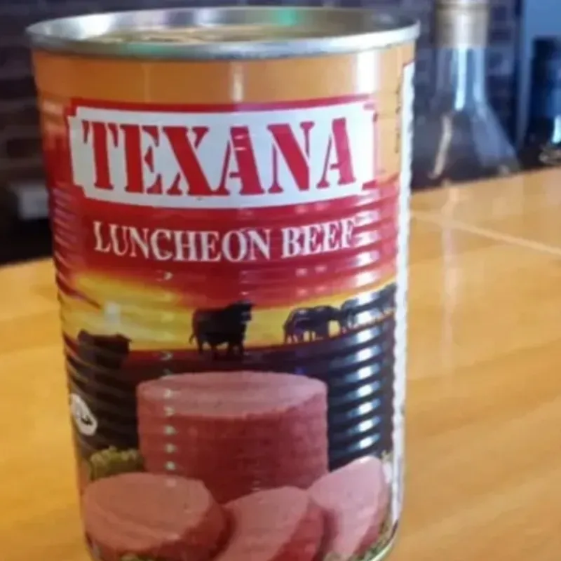 Carne de res enlatada