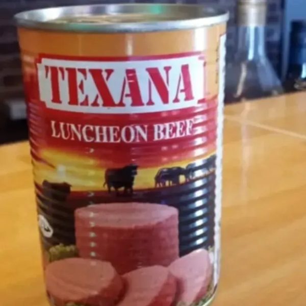 Carne de res enlatada