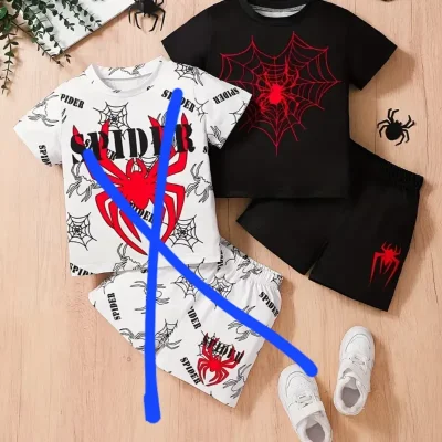 Conjunto de niño (solo en negro)