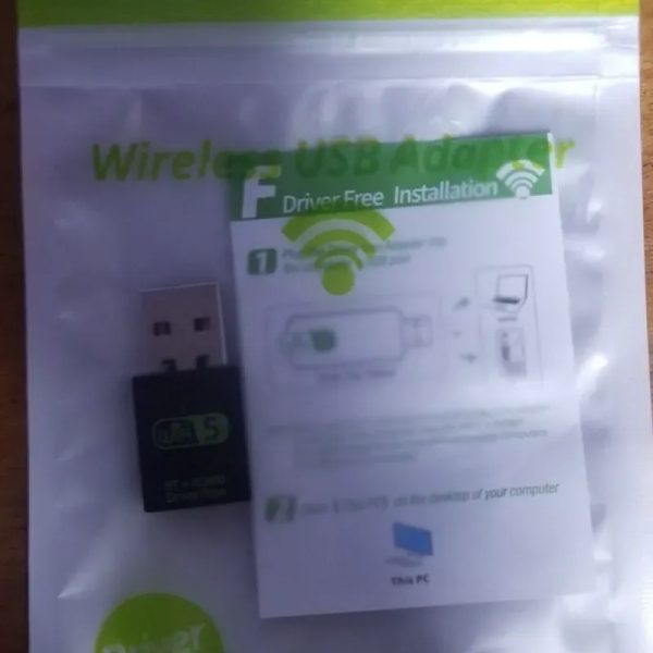 Adaptador Bluetooth y Wifi 2 en 1 de 600Mbps