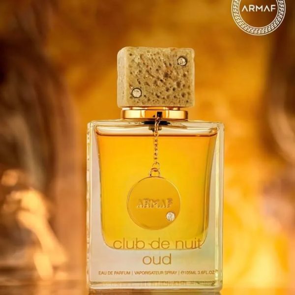 Armaf Club De Nuit Oud Eau de Parfum Spray para Unisex, 3.6 onzas