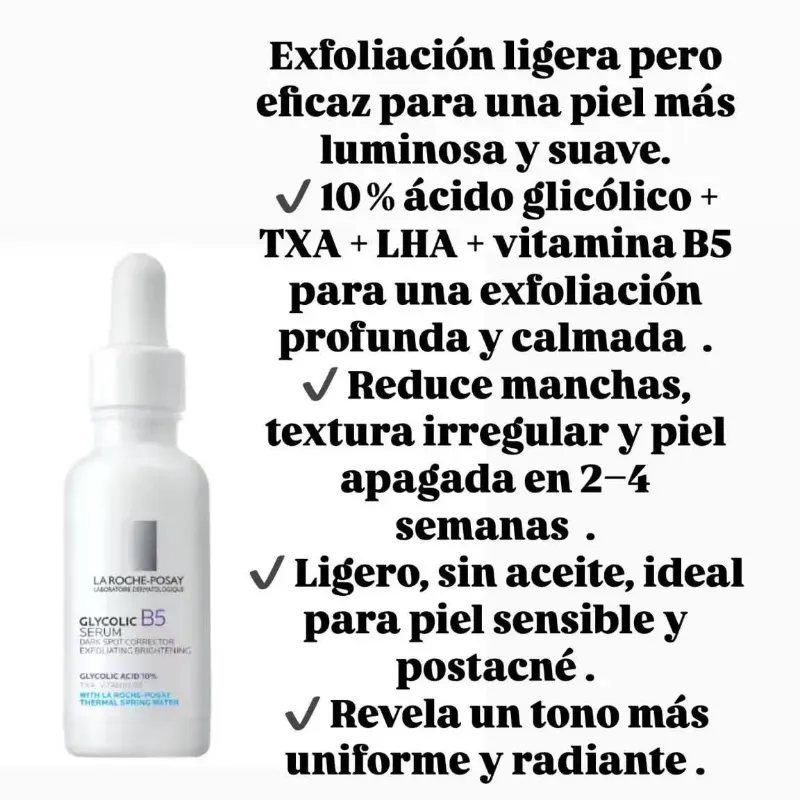 ✨ Glycolic B5 Serum – La Roche-Posay