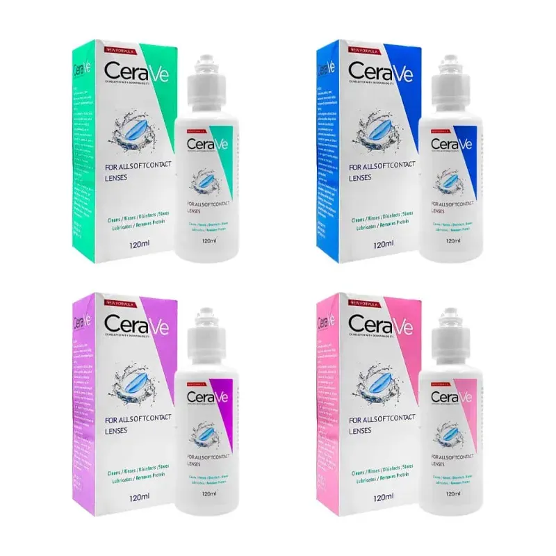Agua para lentes